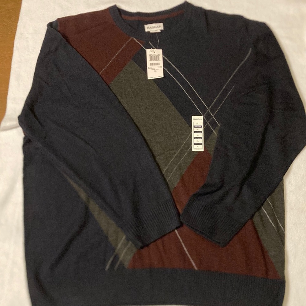 Men’s Haggar Argyl sweater